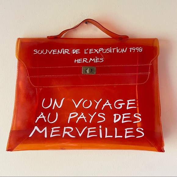 Hermes Handbags - Hermès Vinyl Kelly Bag